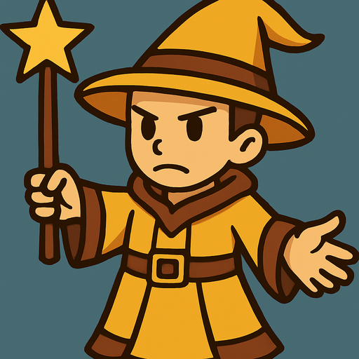 Cambiar la esfera por una estrella y usar el diseño de varita de, cuarto asset