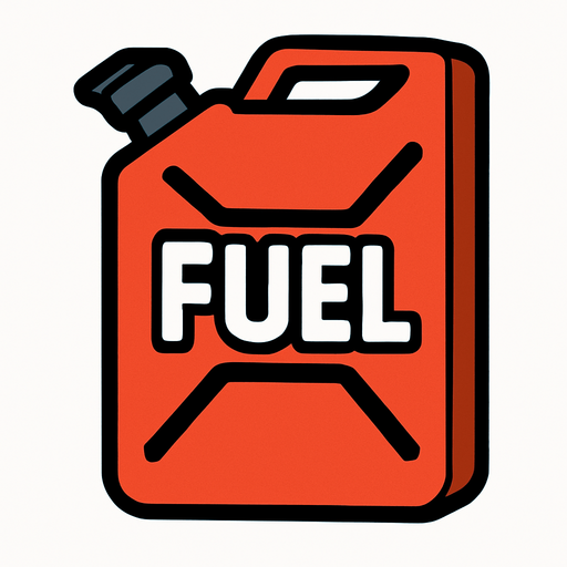 fuel.
In-Game asset.  2d.  High contrast.  No shadows