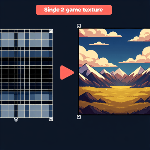 Покупка Single Game Texture. In-Game asset. 2d. Blank background. High contrast. No shadows.