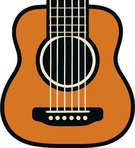 gitar teli.
In-Game asset.  2d.  High contrast.  No shadows