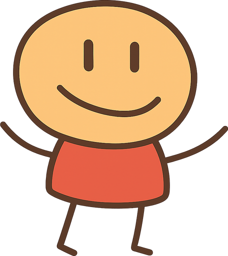 A Player Character. No background. Transparent background. Blank background. No shadows. 2d. In-Game asset. flat