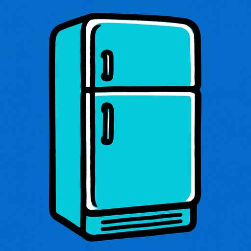 Frigo.
In-Game asset.  2d.  High contrast.  No shadows