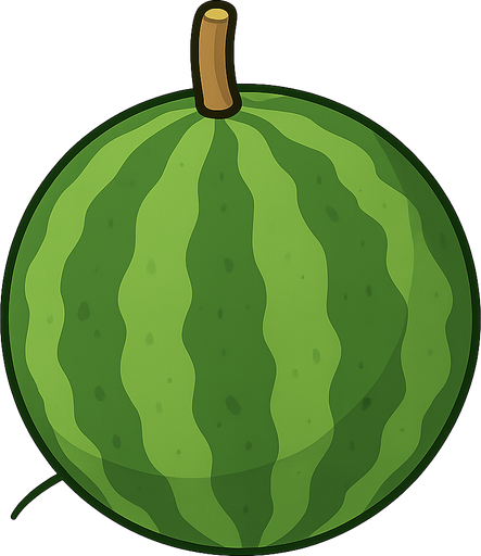 watermelon
. No background. Transparent background. Blank background. No shadows. 2d. In-Game asset. flat