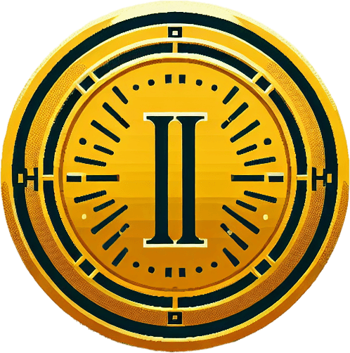 Gold coin write I on center of the coin.
Single Game Texture. In-Game asset. 2d. Blank background. High contrast. No shadows.