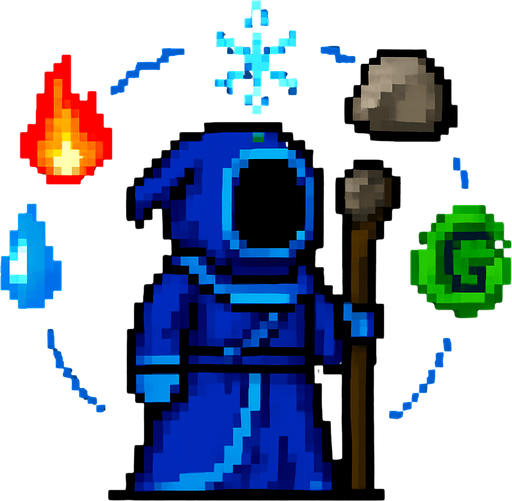 Tint the wizard to blue