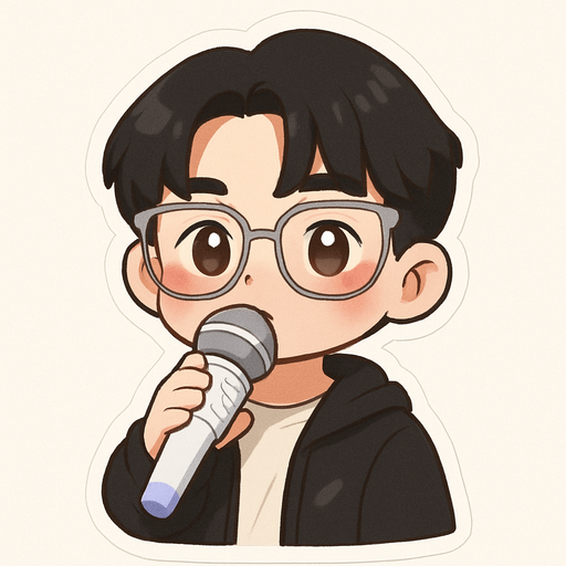 make him in cartoon chibi style, please