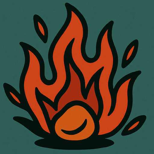 An ember