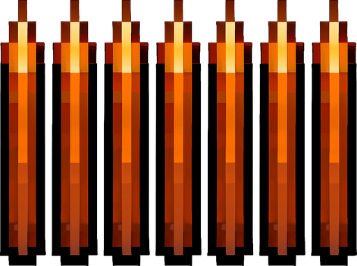 pared de pinchos berticales de pixeles.
In-Game asset.  2d.  High contrast.  No shadows