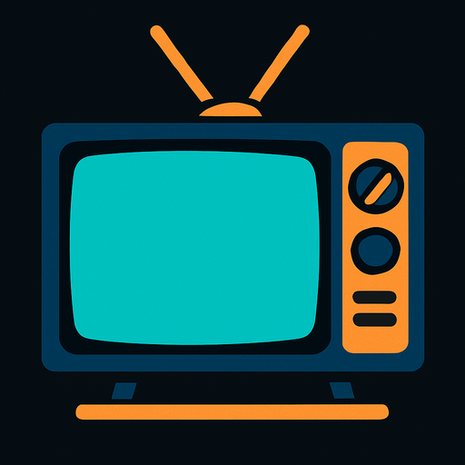 pantalla de tv.
In-Game asset.  2d.  High contrast.  No shadows