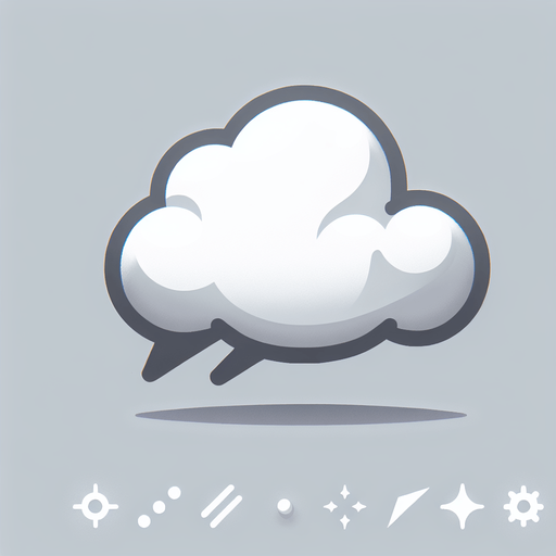 Design a panel for a hyper-casual 2D video game, styled as a clean, white speech bubble. The panel has softly rounded corners and a slight cloud-like shape, with a small, rounded tail pointing downward or to the side. The design is pure and minimal, with no shadows or unnecessary details, ensuring a crisp, modern look. The edges are outlined with a subtle, light-gray stroke to enhance contrast while maintaining a soft and approachable aesthetic. Perfect for displaying text or damage stats in a playful yet functional manner..
Single Game Texture. In-Game asset. 2d. Blank background. High contrast. No shadows.