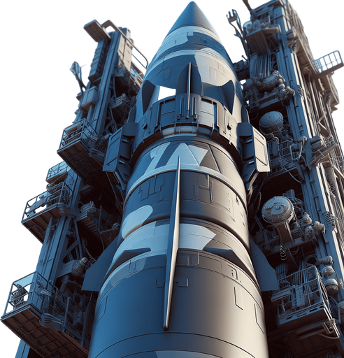 Missile.
Make an image of a missile