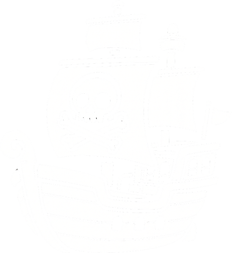 3d pixar tarzı korsan gemisi beyaz renk.
In-Game asset.  2d.  High contrast.  No shadows