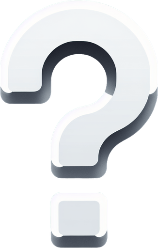 A white questionmark on a black background.
Single Game Texture. In-Game asset. 2d. Blank background. High contrast. No shadows.