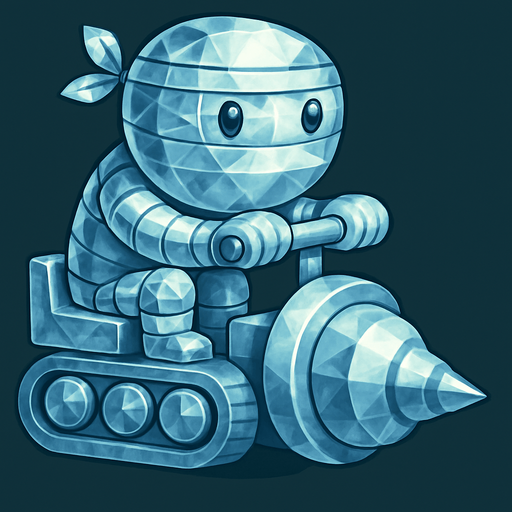 Same ninja character, with diamond color