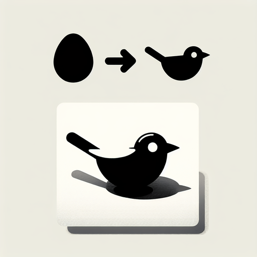 Bird.
Single Game Texture. In-Game asset. 2d. Blank background. High contrast. No shadows.