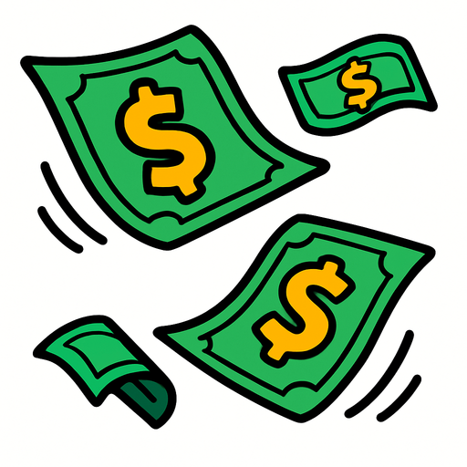 💸💸💸💸 para.
In-Game asset.  2d.  High contrast.  No shadows