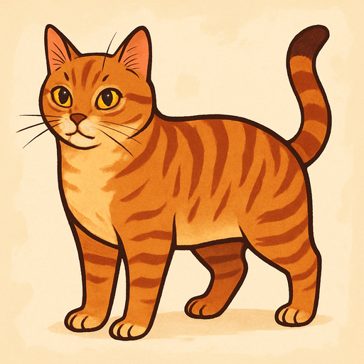 Cat. Full body..
2d