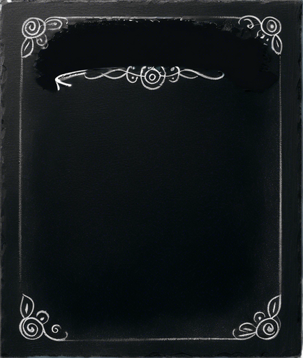 Text "NOVICE BREW" handwritten in chalk