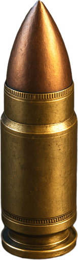 A realistic looking bullet. Add cool details. Please..
Half 3D.