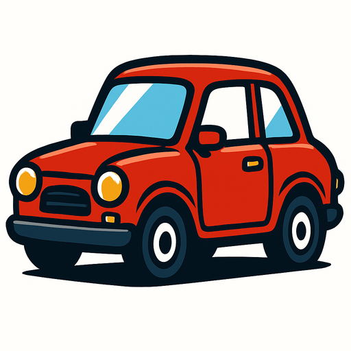 Car.
In-Game asset.  2d.  High contrast.  No shadows