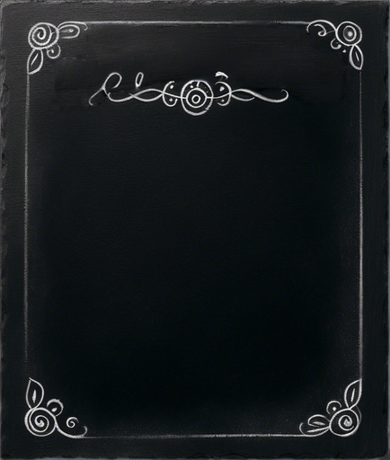 "NOVICE BLEND" handwritten in chalk