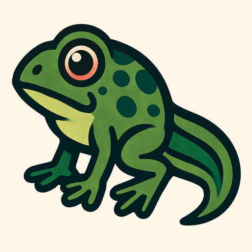 Arka Bacaklı İribaş.
In-Game asset.  2d.  High contrast.  No shadows