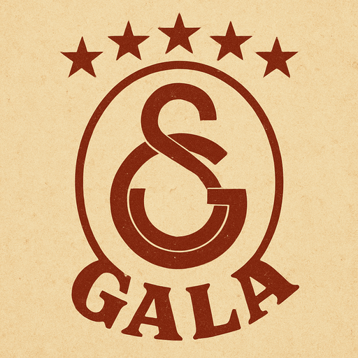 Galatasaray logosuna benzer bir logo oluştur "Gala" yazsın . Üstünde de 5 yıldız olsun . retro temada olsun ..
In-Game asset.  2d.  High contrast.  No shadows
