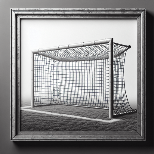 soccer goal, Single Game Texture. In-Game asset. 2d. Blank background. High contrast. No shadows..
Single Game Texture. In-Game asset. 2d. Blank background. High contrast. No shadows.