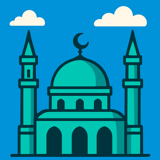 Cami ve masmavi gokyuzu.
In-Game asset.  2d.  High contrast.  No shadows