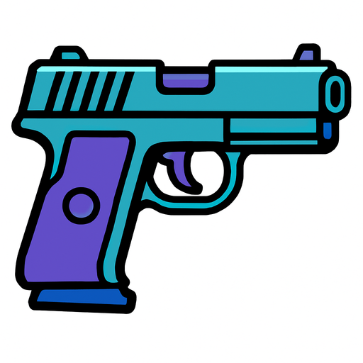 silah.
In-Game asset.  2d.  High contrast.  No shadows