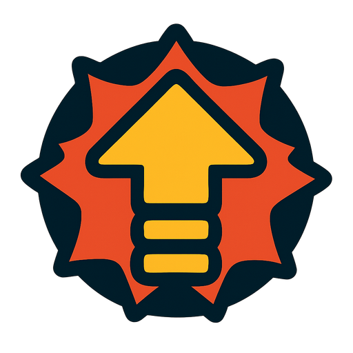 Powerup.
In-Game asset.  2d.  High contrast.  No shadows