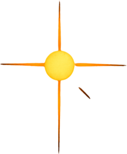 only the sorce of the light