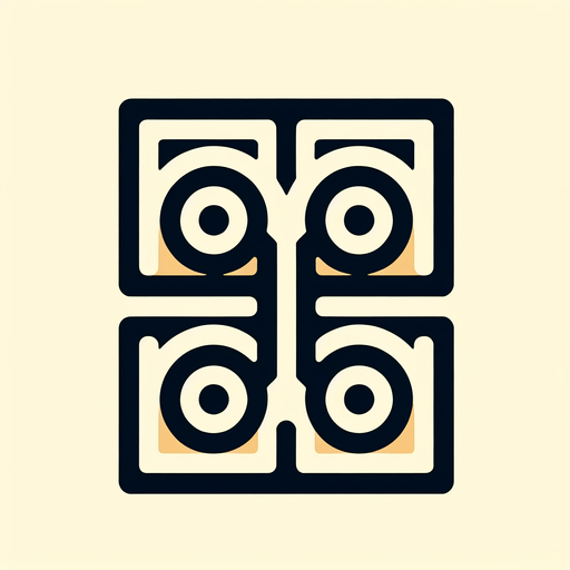 rectangle with two eyes.