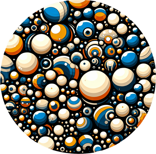 Varias bolas de energía pack.
Single Game Texture. In-Game asset. 2d. Blank background. High contrast. No shadows.