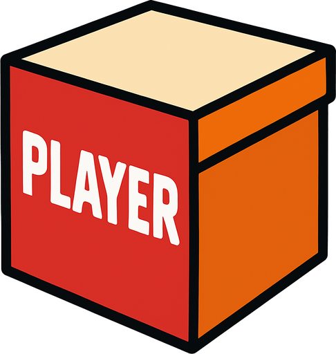 playerbox.
In-Game asset.  High contrast.  No shadows