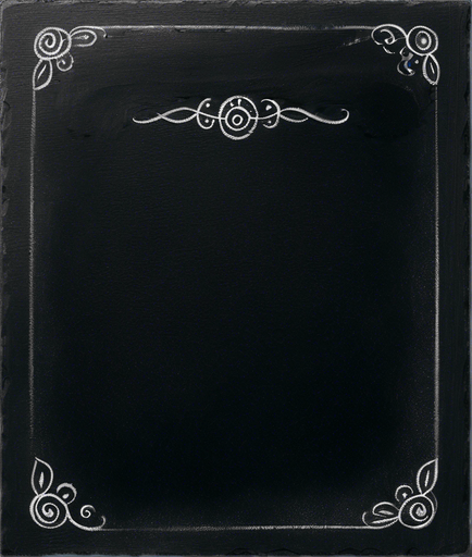 "NOVICE BLEND" handwritten in chalk