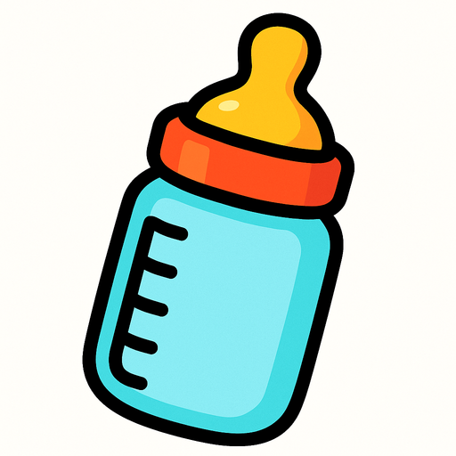 Biberon.
In-Game asset.  2d.  High contrast.  No shadows