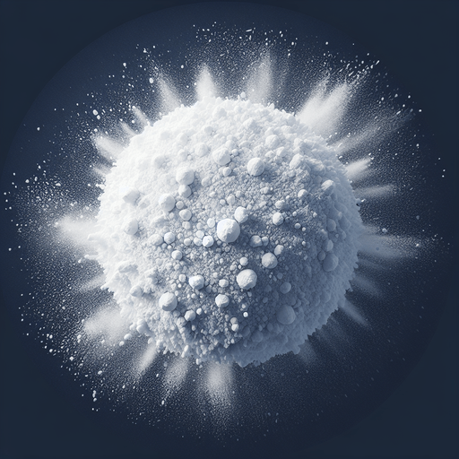 white powder.
Single Game Texture.  In-Game asset.  2d.  Blank background.  High contrast.  No shadows