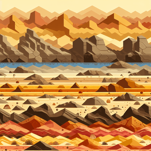 ground , desert color.
Single Game Texture. In-Game asset. 2d. Blank background. High contrast. No shadows.