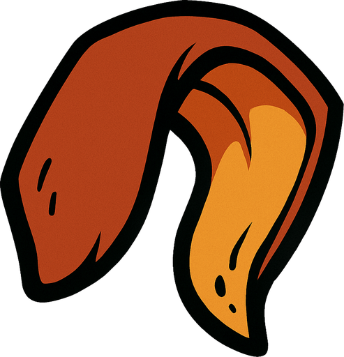 Dog ear.
In-Game asset.  2d.  High contrast.  No shadows