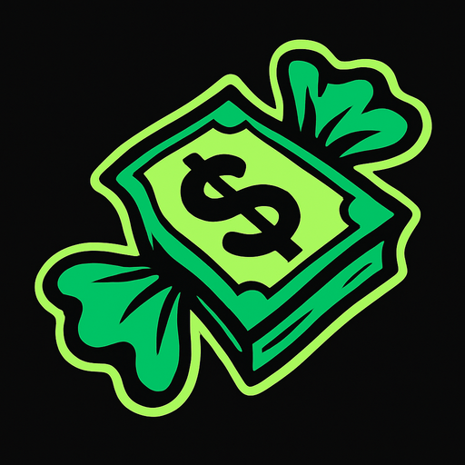 dollar paper is sweet
In-Game asset.  2d.  High contrast.  No shadows