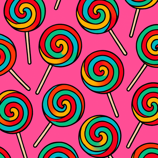 Fond écran sucette.
In-Game asset.  2d.  High contrast.  No shadows