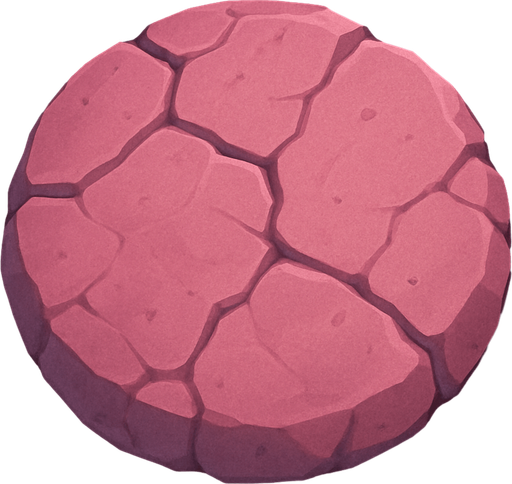pink stone round.
In-Game asset
