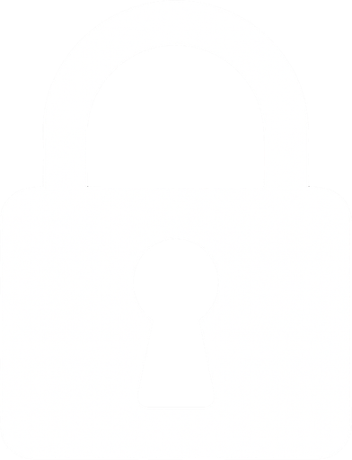 lock icon. no text. only white color.
In-Game asset.  2d.  High contrast.  No shadows