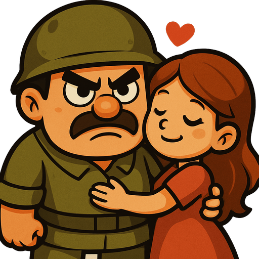 Karakterin yanına sevgilisini çiz sarılıyorlar