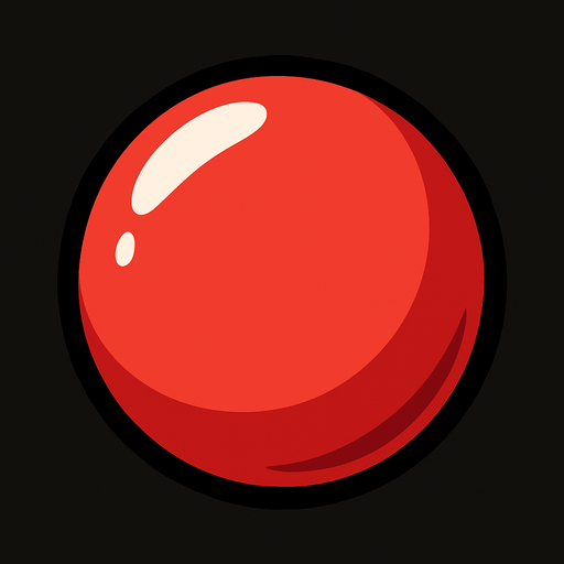 redBall.
In-Game asset.  2d.  High contrast.  No shadows