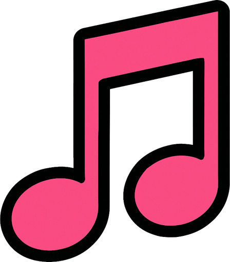 Nota musical 2d
In-Game asset.  2d.  High contrast.  No shadows