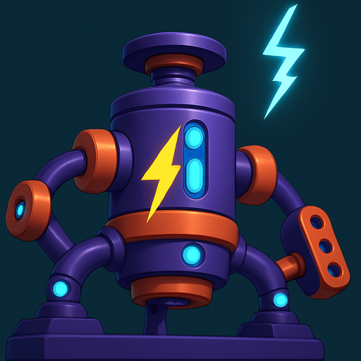 оставить как есть и стиль и цвета, дорисовать молнию на корпусе