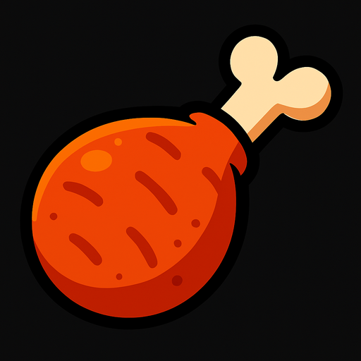 food.
In-Game asset.  2d.  High contrast.  No shadows