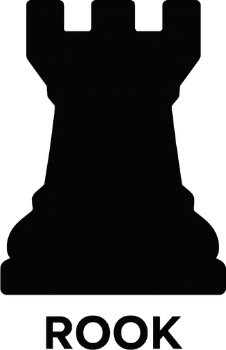 Full black rock